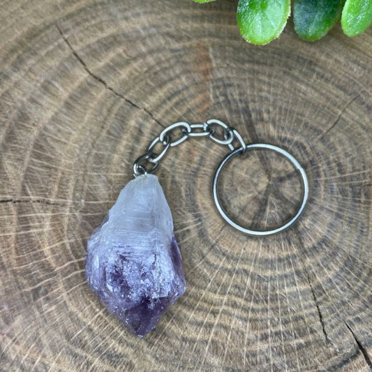 Amethyst Keychain