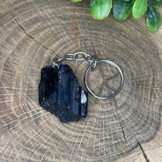 Black Tourmaline Keychain