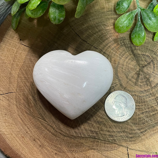 Scolecite Heart