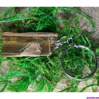 Tiger's Eye Keychain